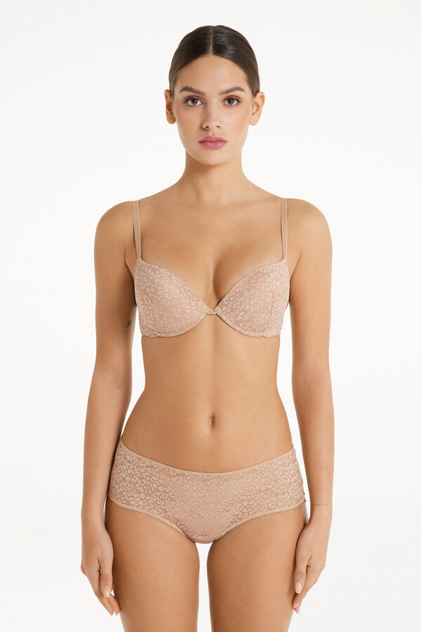 Reggiseno Super Push-up in Pizzo Riciclato Los Angeles  