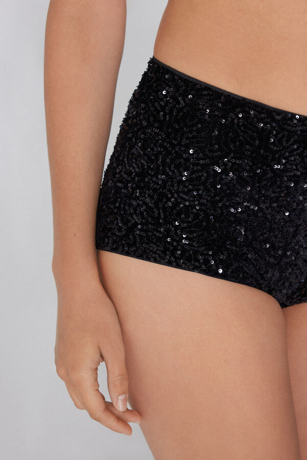 Sequin Hotpants  