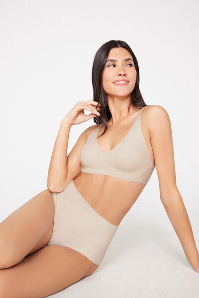 Natural Lifting Laser Cut Triangle Bra
