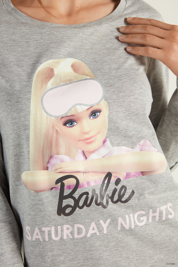 Camisa de Noite Manga Comprida Barbie  