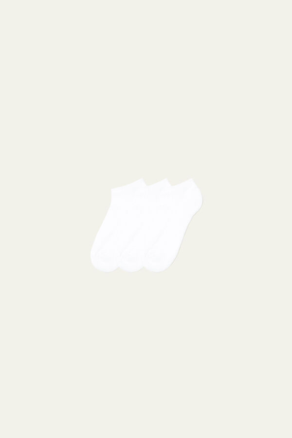 3 x Invisible sport socks in cotton  