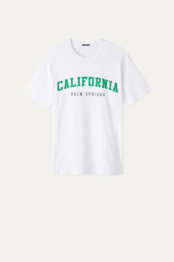 Printed Cotton T-Shirt  