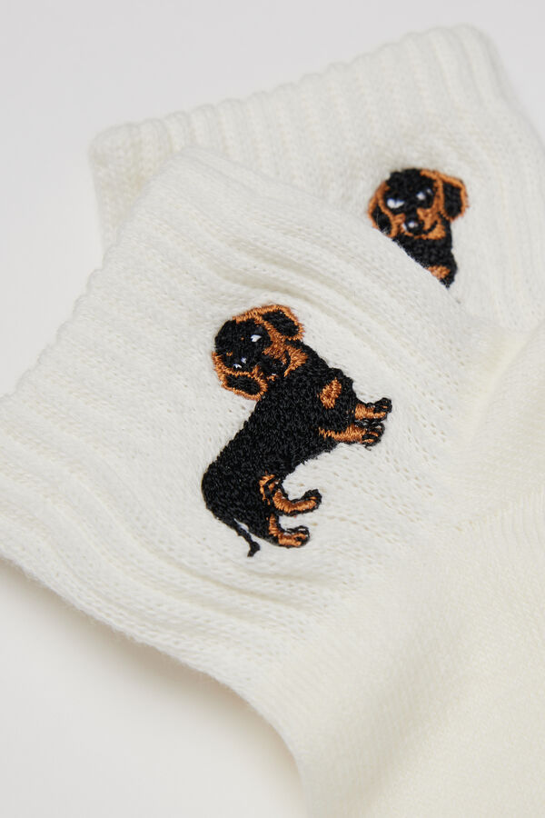Girls&rsquo; Short Patterned Sport Socks  