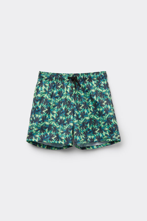 Badeshorts aus bedrucktem Gewebe für Jungen  