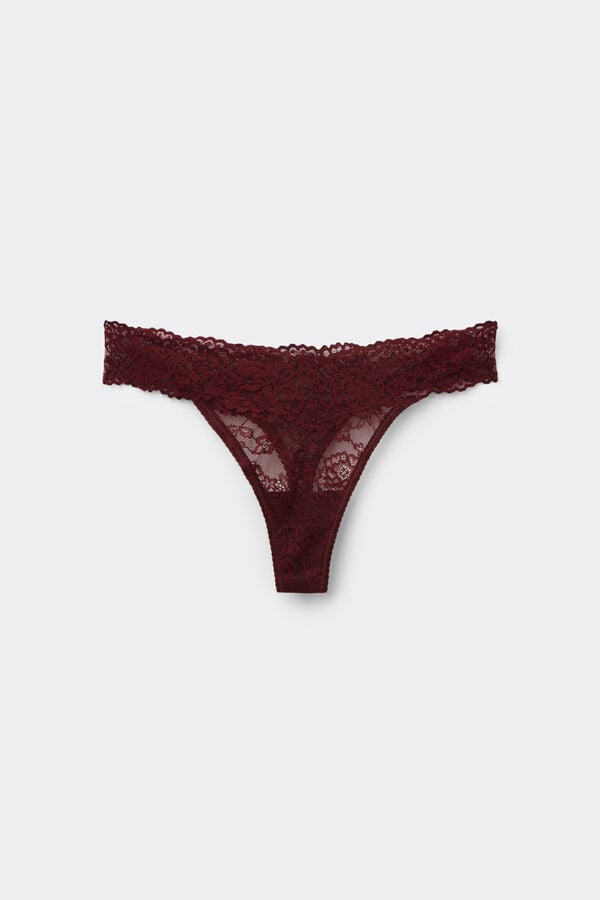 String &Eacute;chancr&eacute; en Dentelle Recycl&eacute;e  