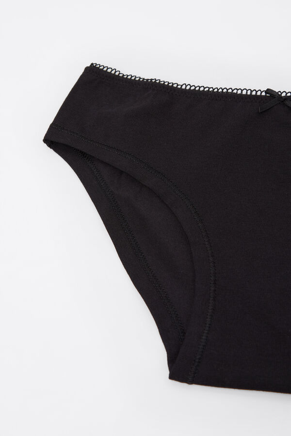 Girls’ Basic Cotton Knickers  