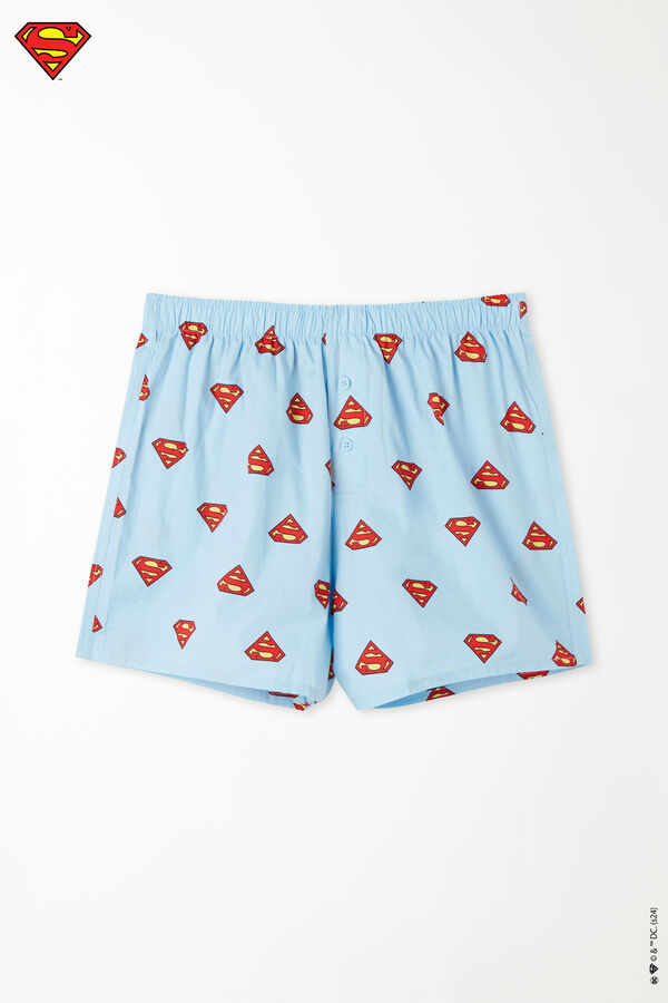 Boxershorts aus Baumwolltuch mit Superman-Print  