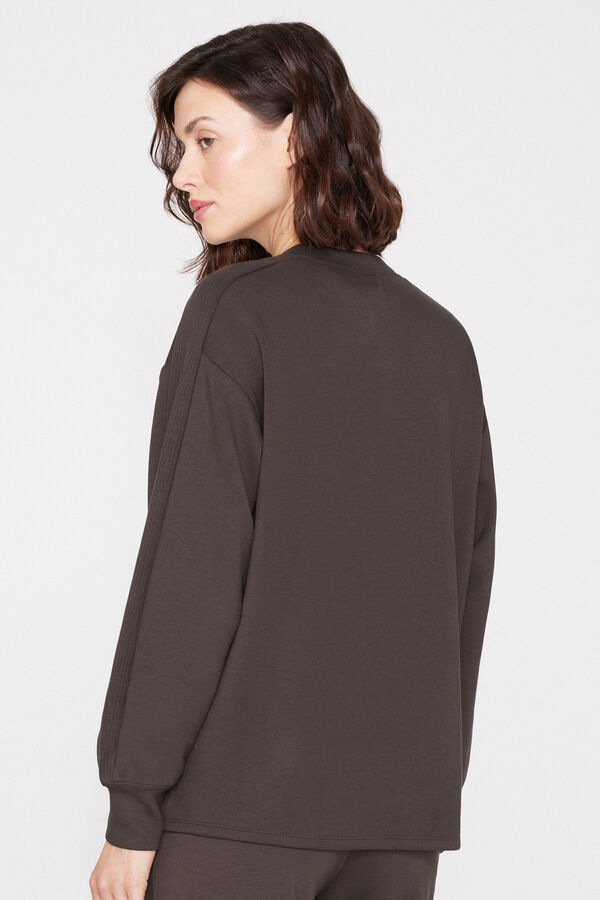 Felpa Girocollo Bande Costina Superior Softness  