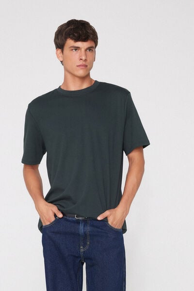 Rundhalsshirt aus 100&nbsp;% Baumwolle