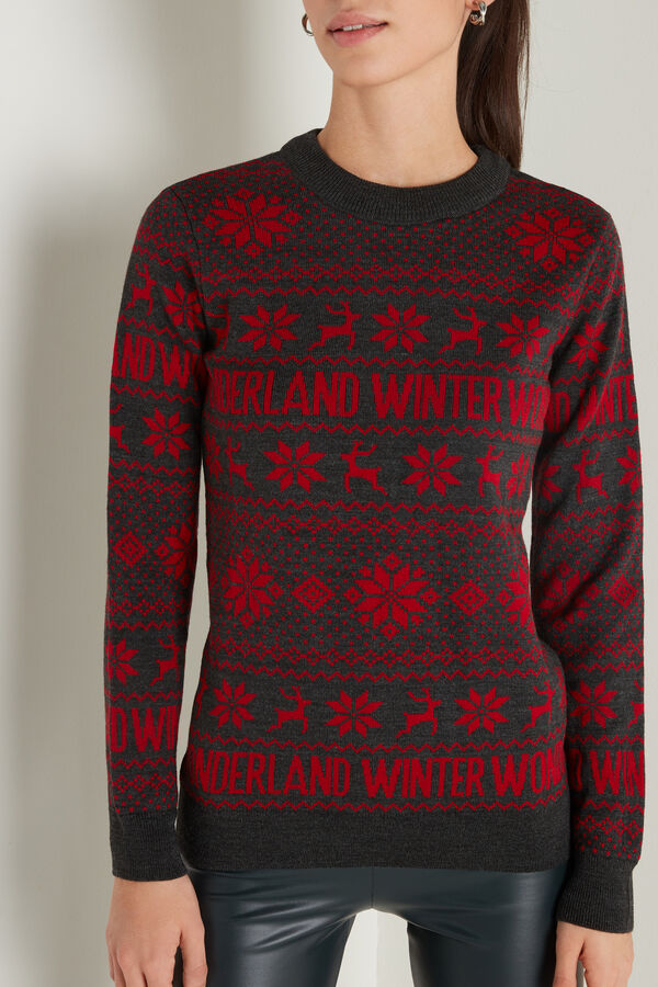 Unisex Christmas Pattern Sweater  