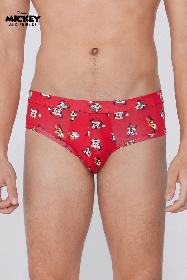 Slip Coton Imprimé Disney Mickey Mouse  