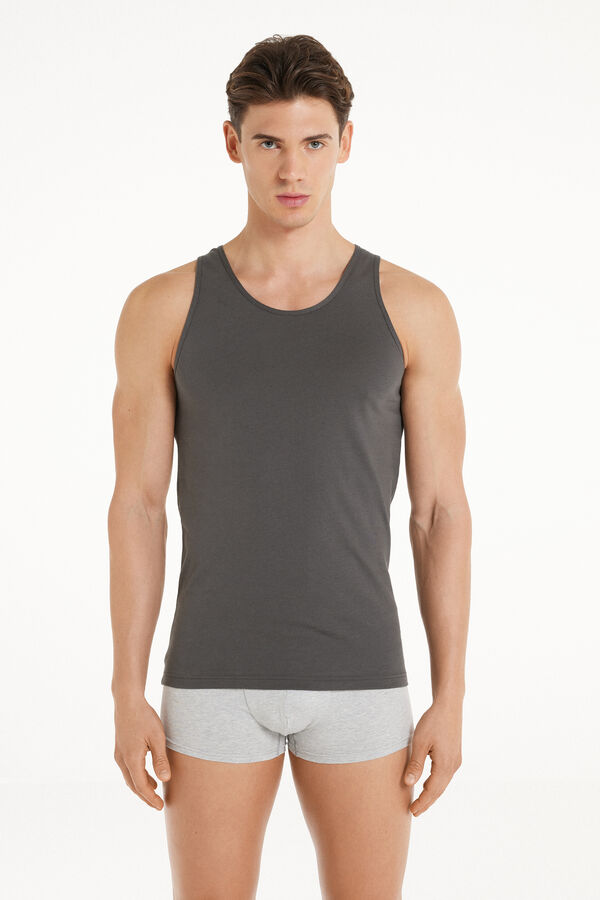 Cotton-Jersey Vest Top  