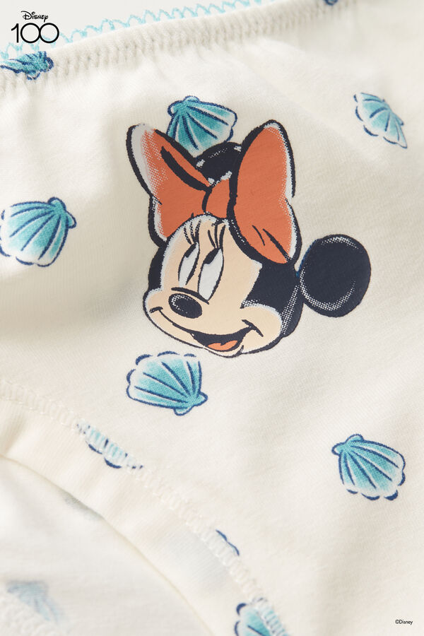 Dievčenské Nohavičky z Bavlny Disney Mickey Mouse  