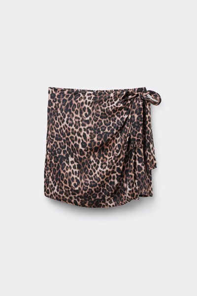 SKIRT Trousers CANVAS VISCOSE