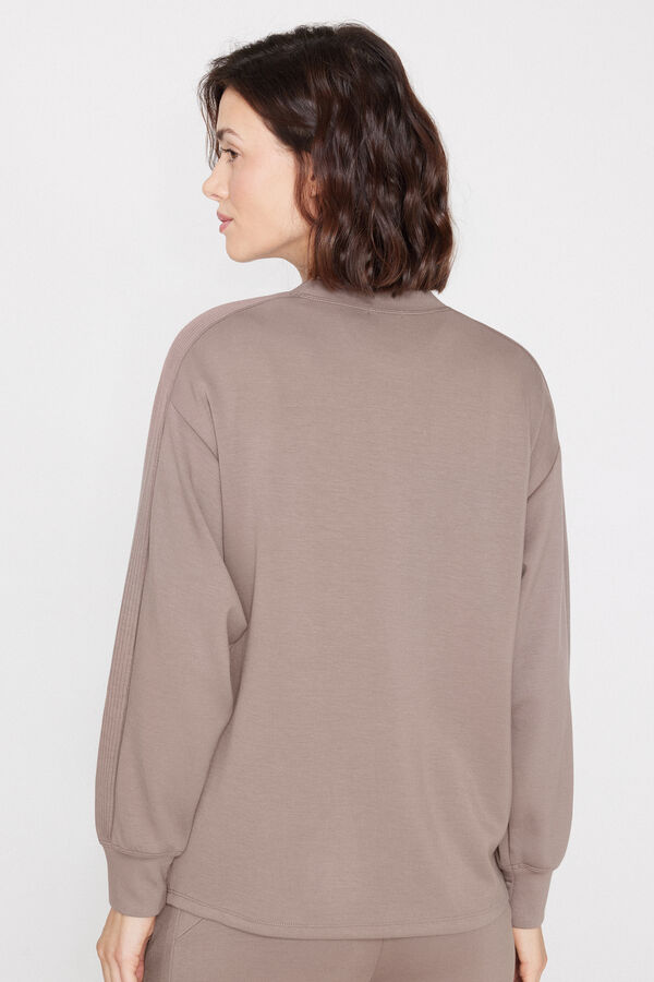 Felpa Girocollo Bande Costina Superior Softness  
