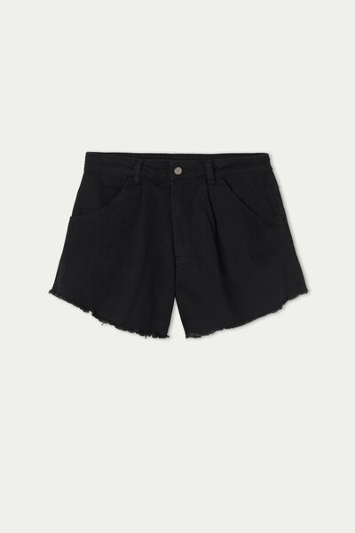 Caramella High Waisted Denim Shorts