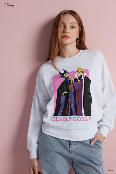 Langarm-Sweatshirt mit Rundhalsausschnitt Disney Villains