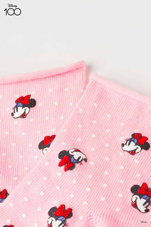 Girls’ Disney 100 Short Cotton Socks  