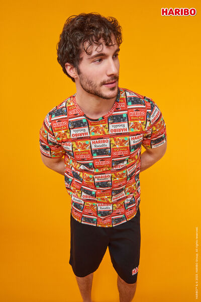 Short Cotton Pyjama - HARIBO Rotella and Happy-Cola