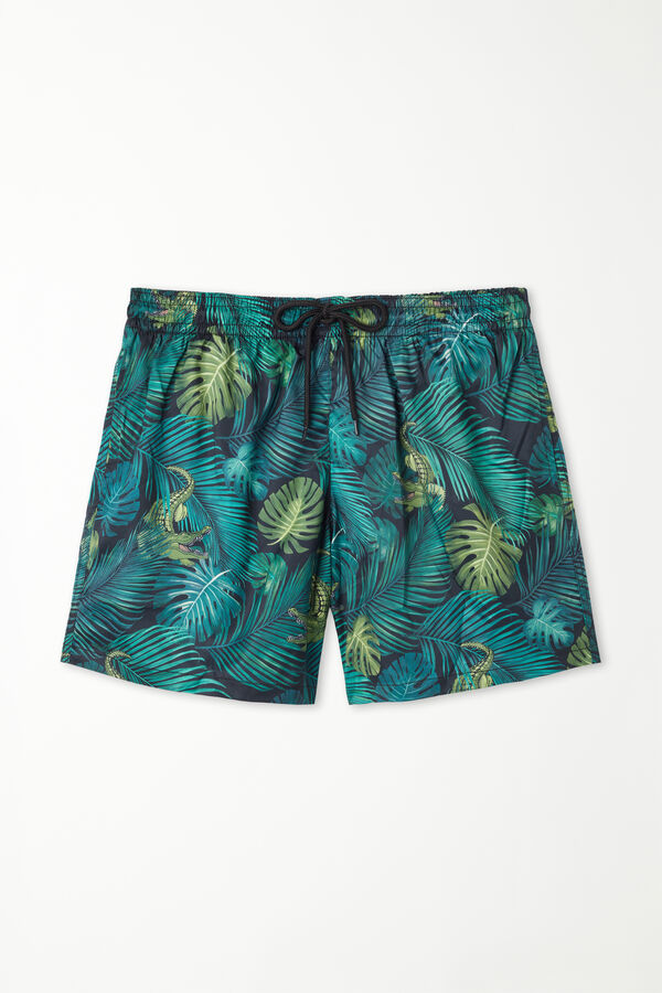Basic Printed Swimming Shorts  