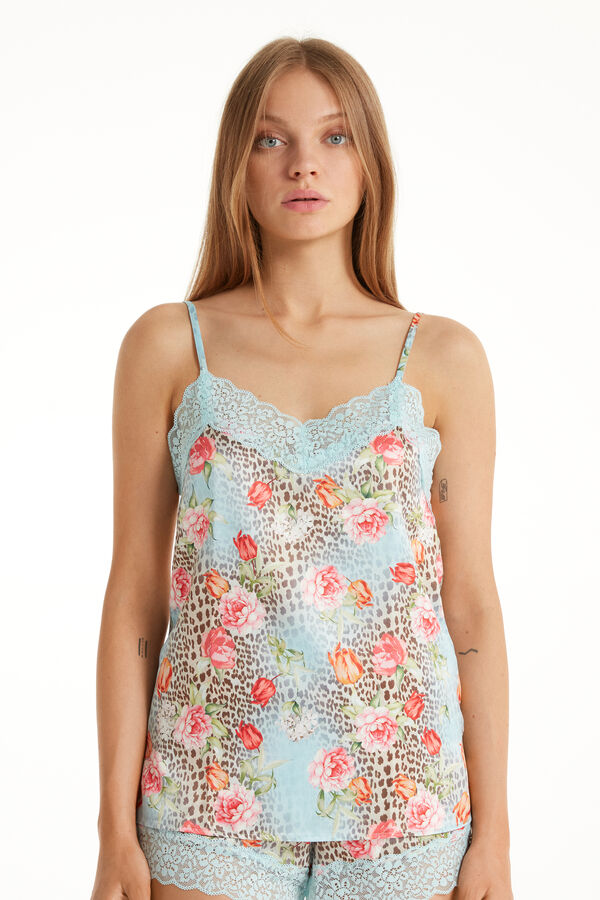 Satin and Lace Camisole  