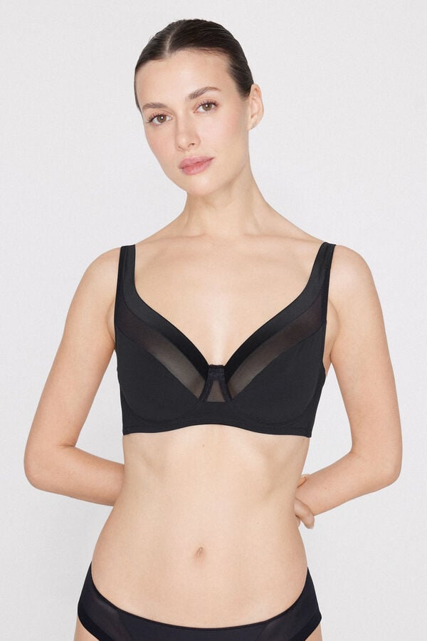 Reggiseno Balconcino Paris Essential Tulle  