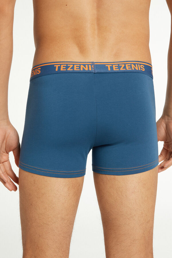 Cotton Logo Boxers with Contrasting Trim  