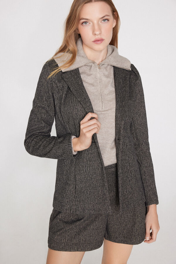 Giacca Spigata Twill  