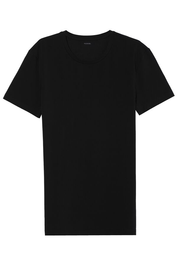 T-Shirt in Cotone Elasticizzato  