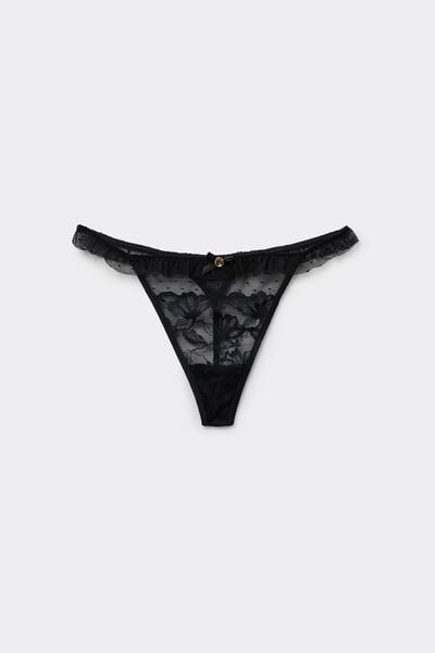 Tanga s &Uacute;zk&yacute;mi Boky Petite Bon Ton