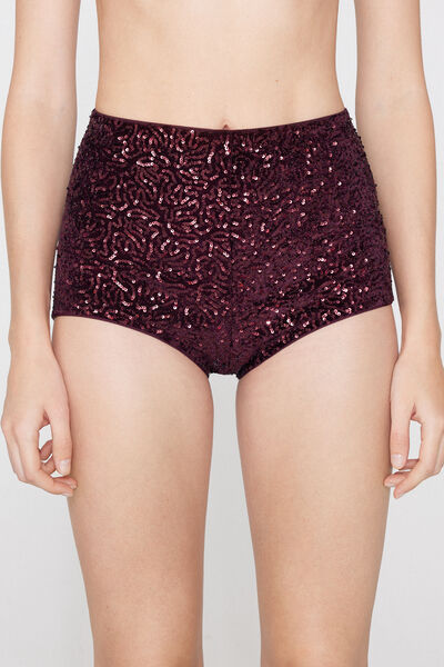 Pailletten-Hotpants