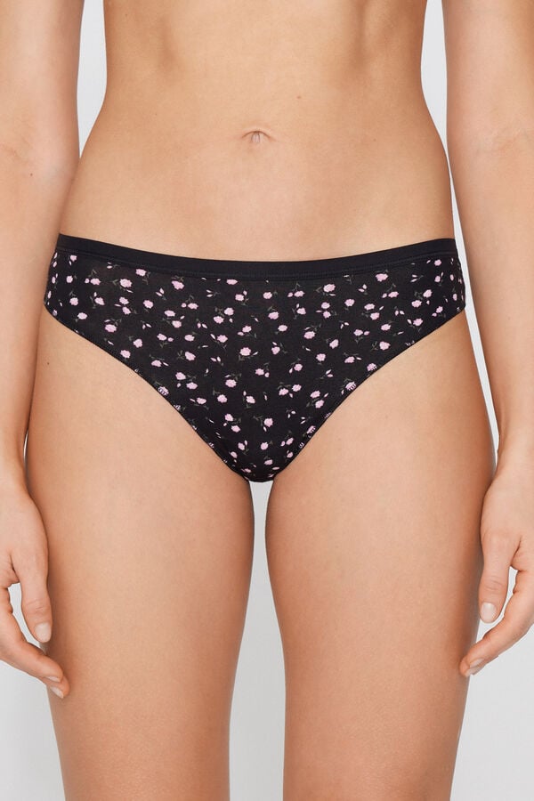 Brazilian Slip aus bedruckter Baumwolle  