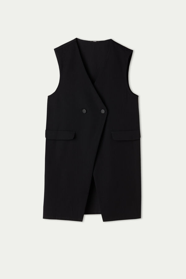 Double-Breasted Dress/Gilet  