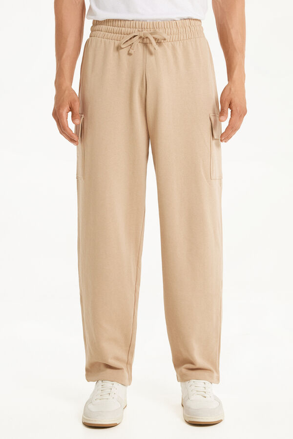 Fleece Cargo Trousers  