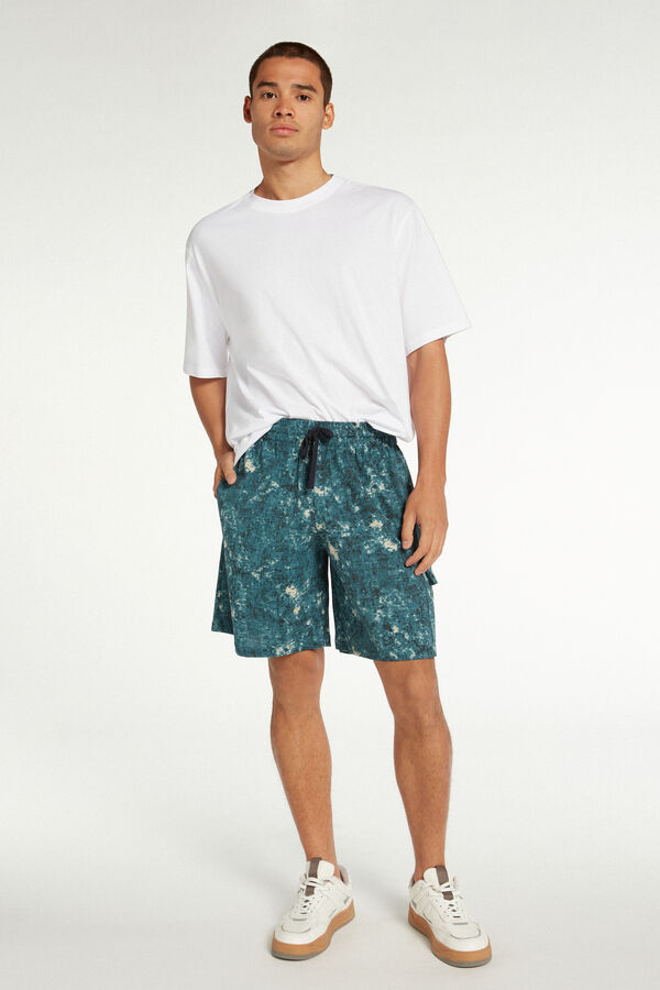 Men's Cotton Shorts with Pocket - Shorts - Men | Tezenis