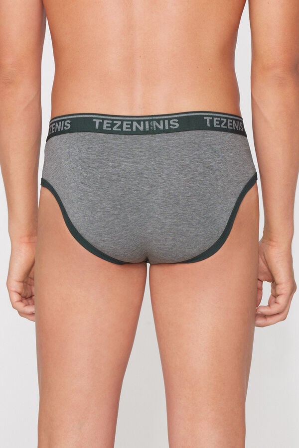 Slip homme &agrave; bords contastants  
