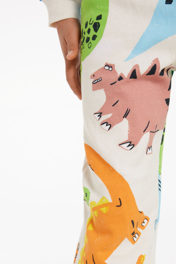 Boys’ Dinosaur Print Sweatpants  