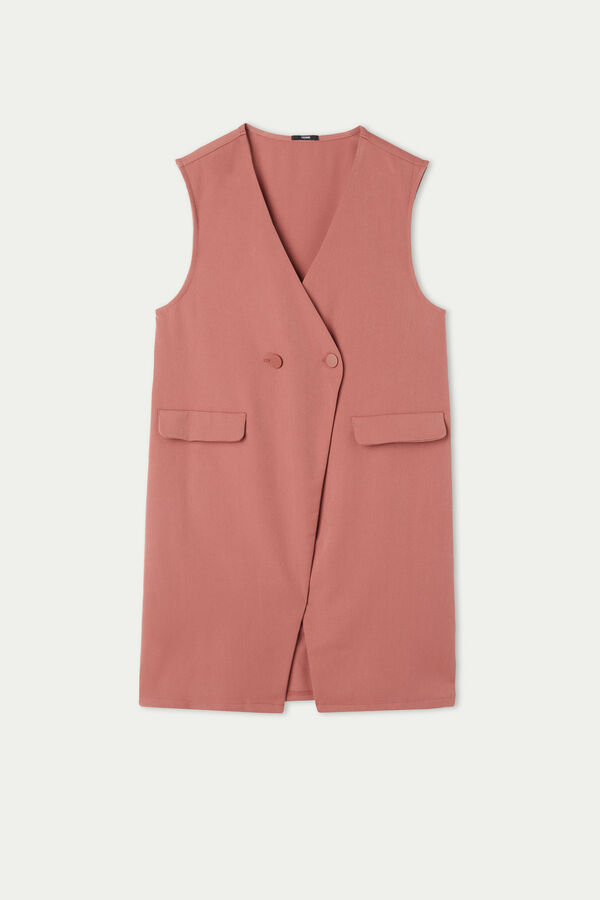 Double-Breasted Dress/Gilet  