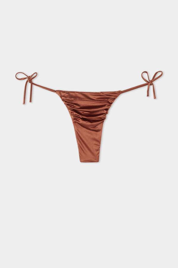 Elegant Dream Brazilian Bikini Bottoms with Ties  