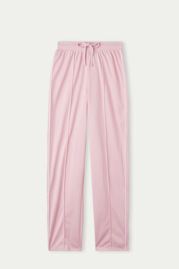 Tricot Sweatpants with Piping  