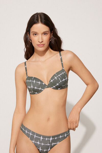 Sujetador Bikini Push-Up Copas Espuma Fina Wild Soul