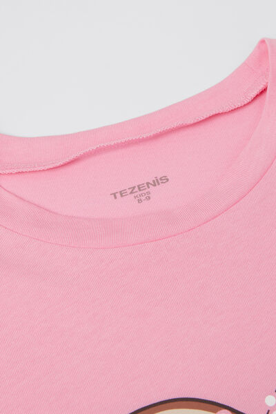 Pijama Comprido Menina Algod&atilde;o Estampado Cookies