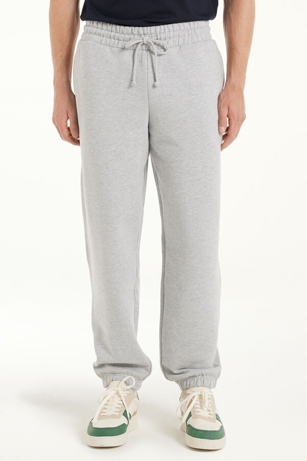 Thick Fleece Trousers with Pockets  