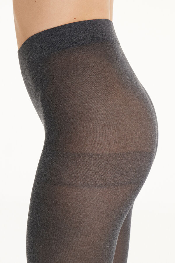 2 Pairs of 50 Denier Opaque Microfiber Tights  