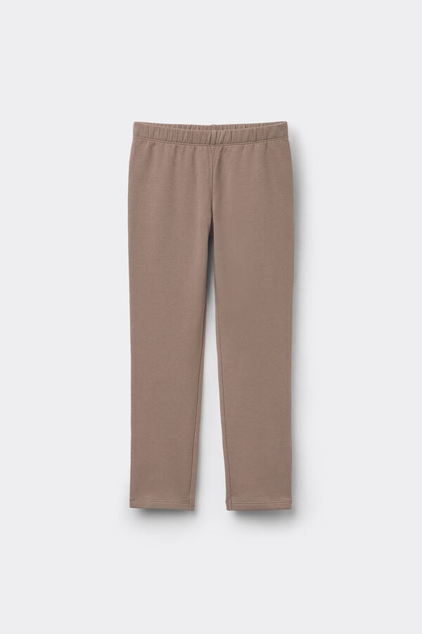 Legginsy z Ocieplanej Bawełny  