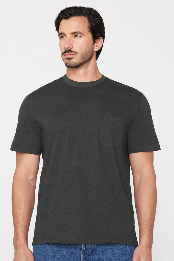 Tričko z Plamienkovej Bavlny s Vreckom  