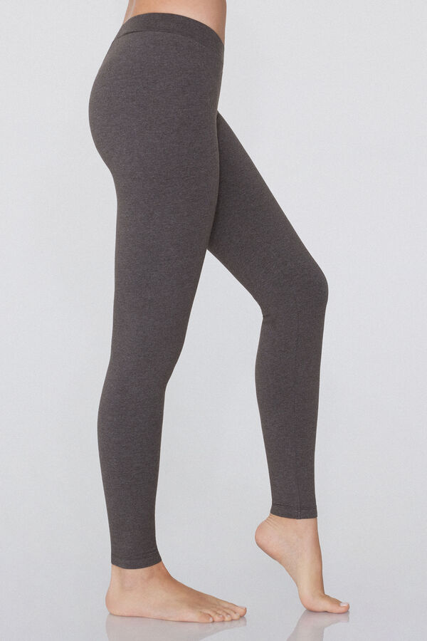 Basic-Leggings aus Baumwolle  