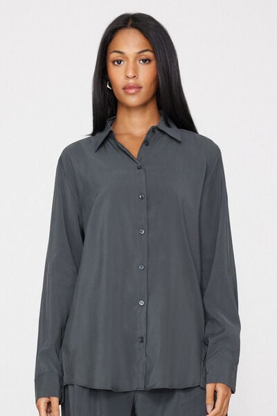 Suede-Touch Canvas Shirt