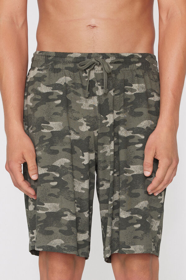 Pantalones Cortos 100&nbsp;% Algod&oacute;n Estampado  