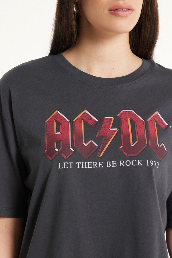 T-shirt Estampado AC/DC Unissexo  